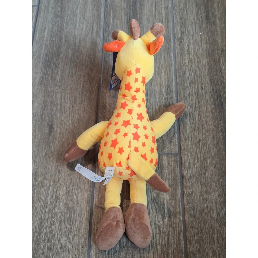 Toys R Us Geoffrey the Giraffe Plush Stuffed Animal Orange Stars Mascot NWT